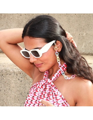 Chains for Glasses - Rainbow Pearls