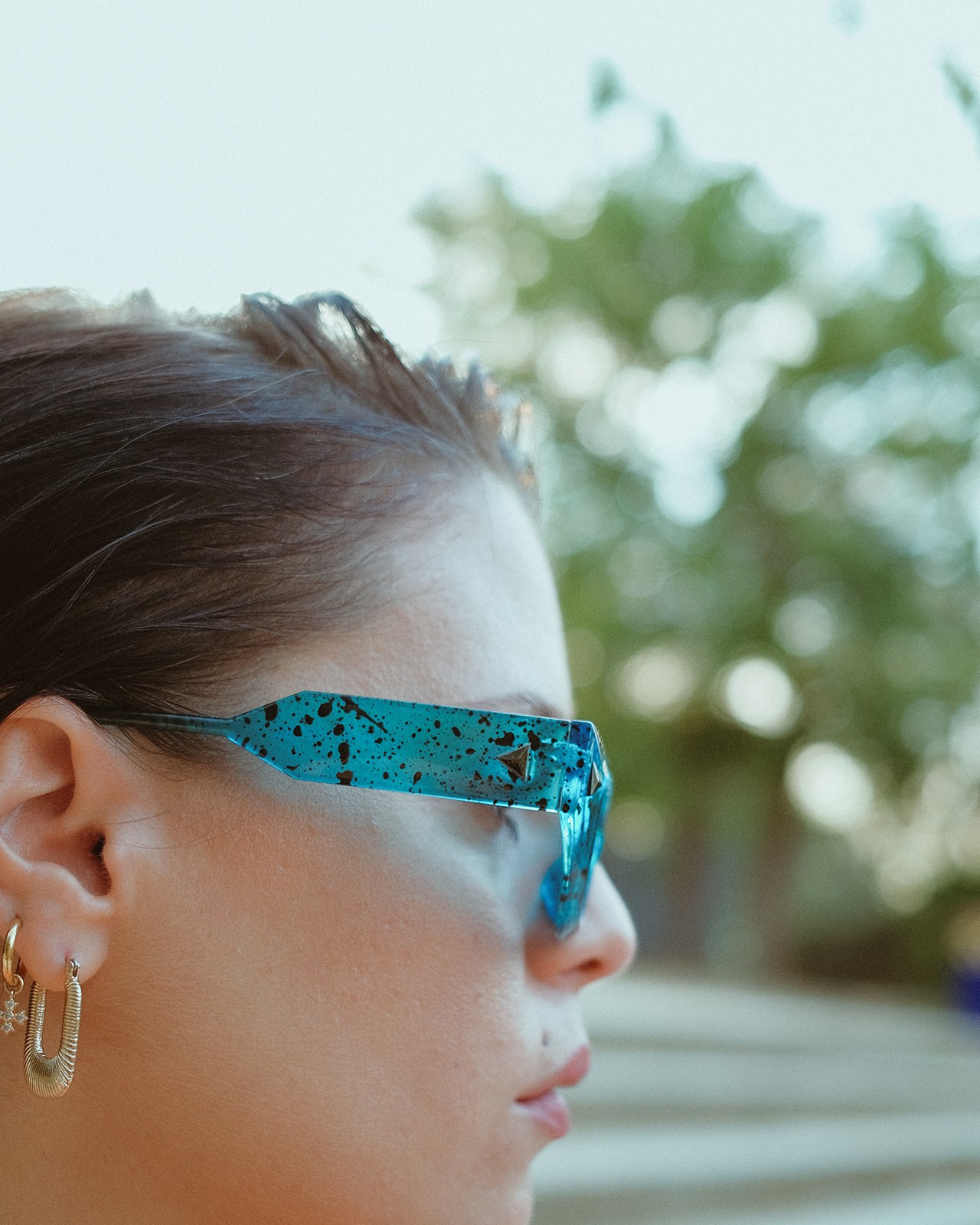 Unisex Sunglasses • Eagle Color Blue