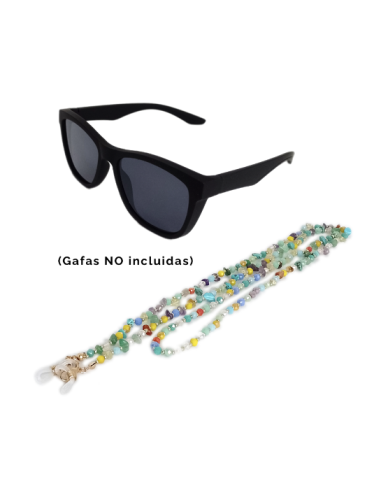 Cadena para Gafas - Piedras Colores