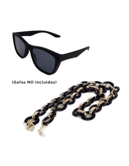 Chains for Glasses - Dark and Golden