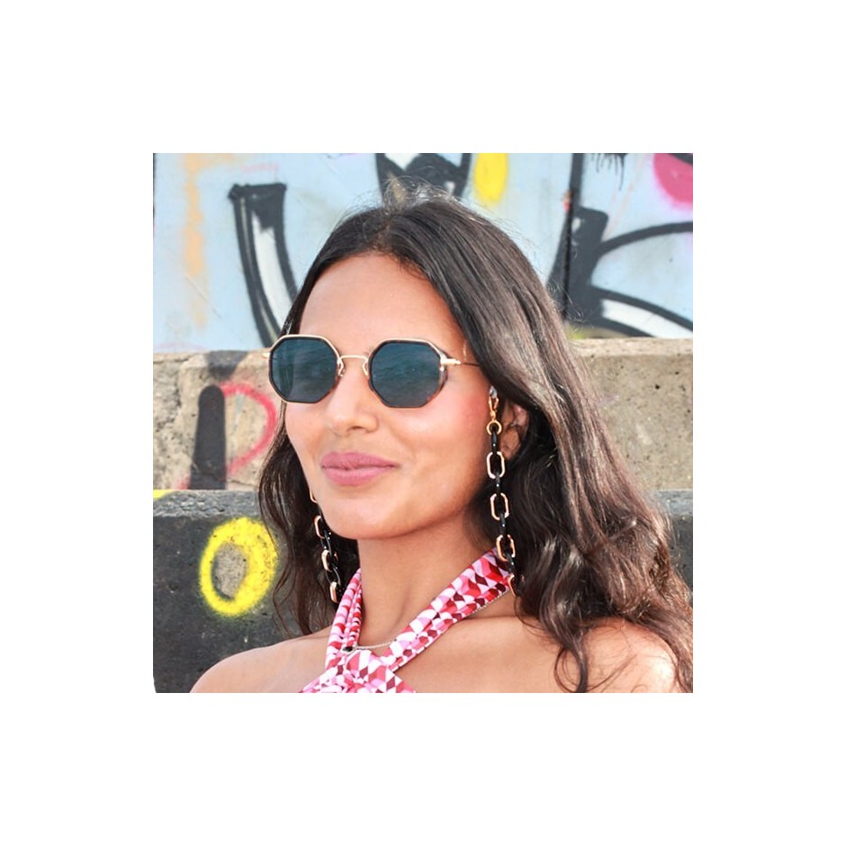 Chains for Glasses - White Beads